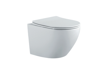 Унитаз подвесной безободковый AQUATEK ЕВРОПА AQ1901-MW 525*360*320 мм, белый матовый, горизонтальный — фото 13, Подвесные унитазы