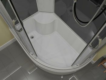 Душевая кабина Erlit Comfort 120х80 ER3512TPL-C4-RUS без гидромассажа — фото 2, Душевые кабины