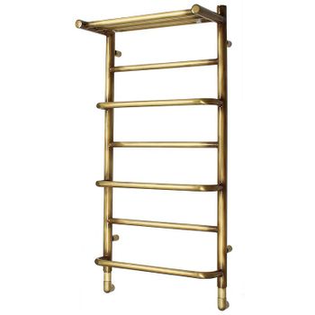 Водяной полотенцесушитель Domoterm Орфей сп П7 400x800 АБР Античная бронза — фото 3, Водяные полотенцесушители