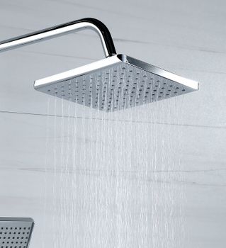 Душевая система Bond B01-8400 Хром — фото 7, Душевые стойки