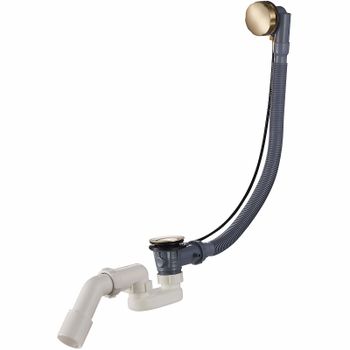 Слив-перелив Raglo R600.30.03 полуавтомат Золото матовое — фото 1, Сливы-переливы