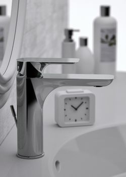 Смеситель для раковины Remer Infinity I10 Хром — фото 4, Смесители для раковины