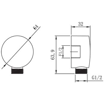 Шланговое подключение Lemark LM8086C Хром — фото 2, Шланговые подключения
