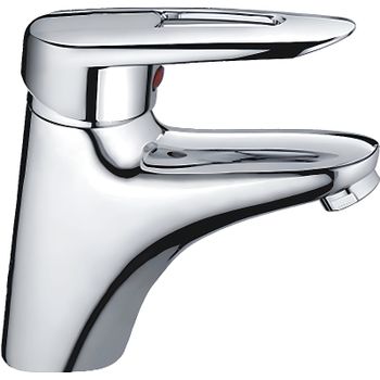 Смеситель для раковины Haiba HB1007 Хром — фото 1, Смесители для раковины