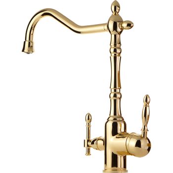 Смеситель для кухни Veragio Milano 30639 Золото — фото 2, Смесители для кухни