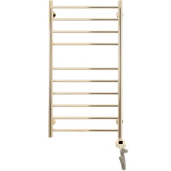 Электрический полотенцесушитель Domoterm Медея П10 500x1000 ER Золото — фото 1, Электрические полотенцесушители