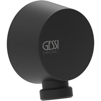 Шланговое подключение Gessi Emporio Shower 47269#299 Черное матовое — фото 1, Шланговые подключения