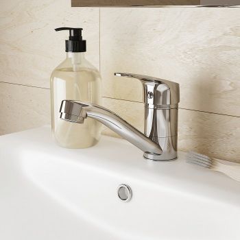 Смесители для раковины Milardo Simp SIMSBR0M01 Хром — фото 2, Смесители для раковины