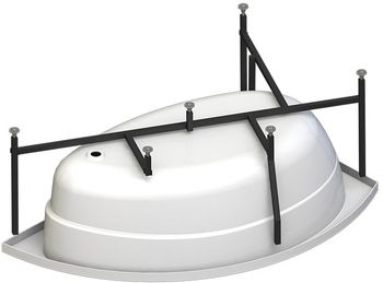 Акриловая ванна Radomir Vannesa Модерна 160x100 L 2-01-0-1-1-214 Белая без гидромассажа — фото 3, Акриловые ванны