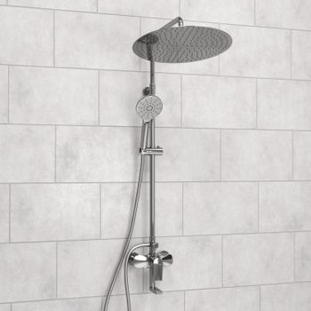 A166.117.127.087.CH Душевой комплект со смесителем — фото 1, Душевые стойки