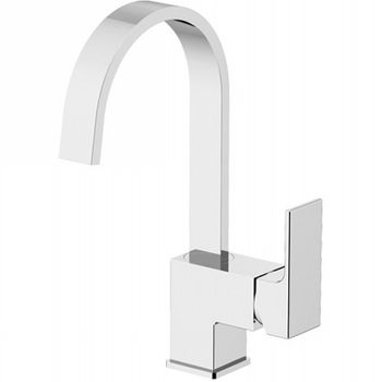 Смеситель для раковины Gattoni Kubik 2549/25C0 Хром — фото 1, Смесители для раковины