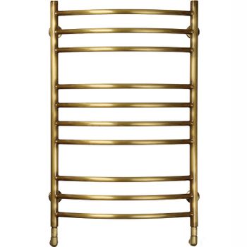 Водяной полотенцесушитель Domoterm Калипсо П10 500x800 Бронза — фото 1, Водяные полотенцесушители