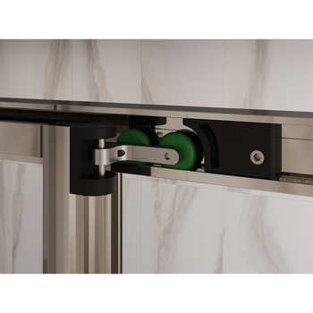 Душевой уголок 120*100*200 RGW LE-45 Прямоуг./Хром/Прозрачное/6 мм (Easy) — фото 5, Прямоугольные душевые уголки