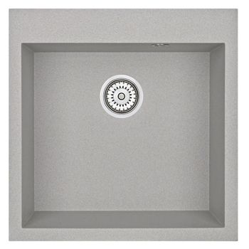 Granula-5102, БАЗАЛЬТ, кухонная мойка, кварц — фото 1, Кухонные мойки