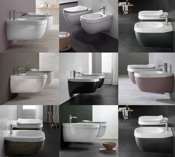 Унитаз Hatria Abito YXX6 подвесной без сиденья — фото 2, Подвесные унитазы