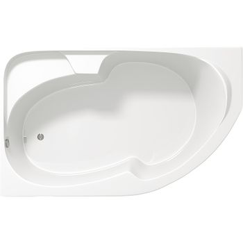 Акриловая ванна Creto Doris 170х105 L 14-170105L без гидромассажа — фото 1, Акриловые ванны