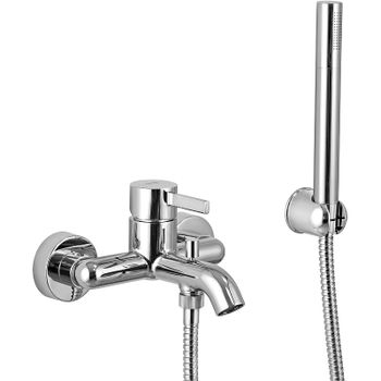 Смеситель для ванны Remer Metrica MC02 Хром — фото 1, Смеситель для ванны