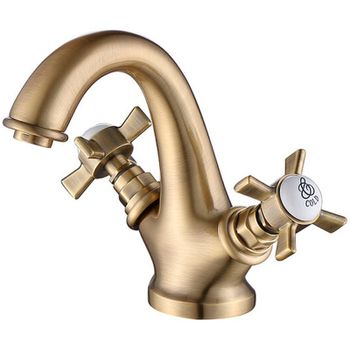 Смеситель для раковины Caprigo Bristol 21-520-vot Бронза — фото 1, Смесители для раковины