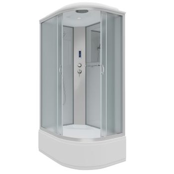 Душевая кабина Niagara Classic NG-2310-14LP (120х80х215) высокий поддон(40см),стекло матовое,4 места — фото 1, Душевые кабины