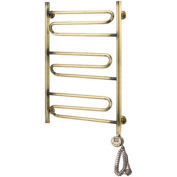 Электрический полотенцесушитель Domoterm Офелия П9 500x700 АБР ER Античная бронза — фото 1, Электрические полотенцесушители