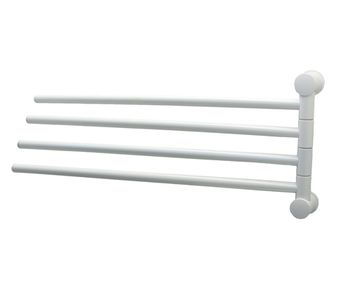 K-1034WHITE Держатель полотенец четверной — фото 1, Полотенцедержатели