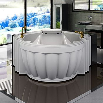 Акриловая ванна Radomir Fra Grande Монте-Карло 149x149 без гидромассажа — фото 2, Акриловые ванны