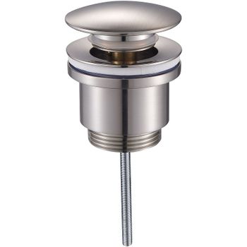 Донный клапан Raglo R600.01.05 click-clack Сатин — фото 1, Донные клапаны