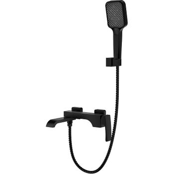 Смеситель для ванны Raglo R02.30.06 Черный матовый — фото 1, Смеситель для ванны