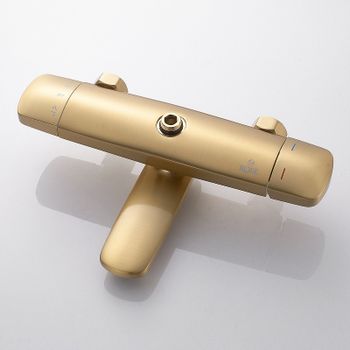 Душевая система Rose R39G R3936G Золото матовое — фото 23, Душевые стойки