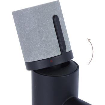 Смеситель для раковины Bronze de Luxe Focus 24615BG Черный матовый — фото 10, Смесители для раковины