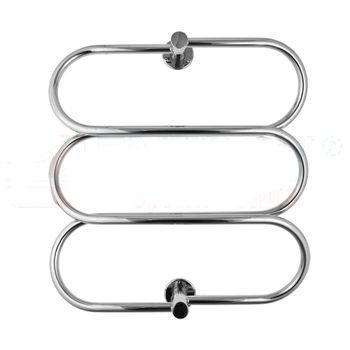 Электрический полотенцесушитель Energy Aura 600х600 EETR0AURA0606000000 Хром — фото 1, Электрические полотенцесушители