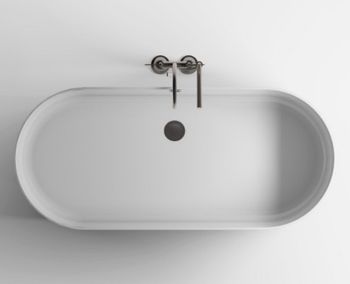 Ванна из искусственного камня Astra Form Аквариус 170х75 01010045 без гидромассажа — фото 2, Ванны из искусственного камня