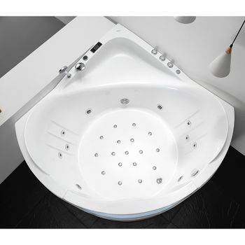 Акриловая ванна Gemy G9247 K 165х165 с гидромассажем — фото 3, Акриловые ванны