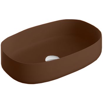 Раковина-чаша Artceram Cognac 55 COL003 39 00 Cocoa — фото 1, Раковины накладные