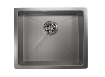 Granula-5445U, СТАЛЬ САТИН, стальная кухонная мойка — фото 1, Кухонные мойки