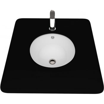 Раковина Creavit Mare 44 MA037-00CB00E-0000 Белая — фото 1, Раковины встраиваемые снизу