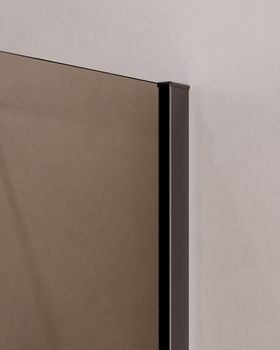Душевой уголок CEZARES SLIDER-A-2-80/90-BR-GM — фото 2, Квадратные душевые уголки