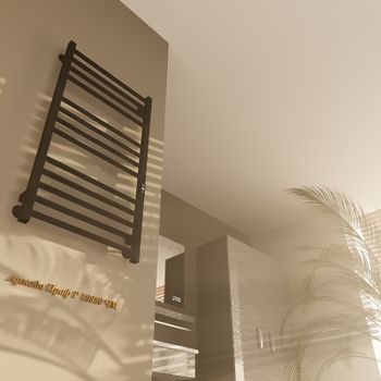 Электрический полотенцесушитель Altasan АрмадаПроф 100х50 АрмадаПрофР10050ЧМ Черный муар — фото 4, Электрические полотенцесушители