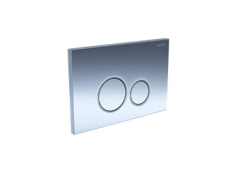 Панель смыва Aquatek Хром глянец (клавиши круглые) KDI-0000018 — фото 1, Кнопки смыва