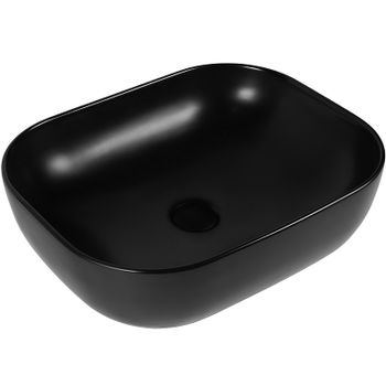 Раковина-чаша Bond Cube 50 S61-508 Черная матовая — фото 1, Раковины накладные