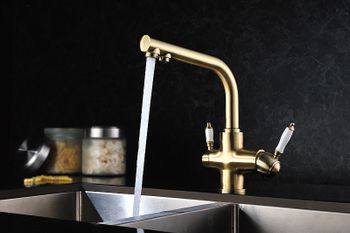 Смеситель для кухни Lemark Villa LM4861B Бронза — фото 2, Смесители для кухни