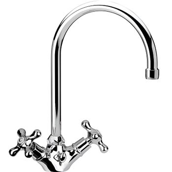 Смеситель для раковины Remer Liberty 13ULI Хром — фото 3, Смесители для раковины