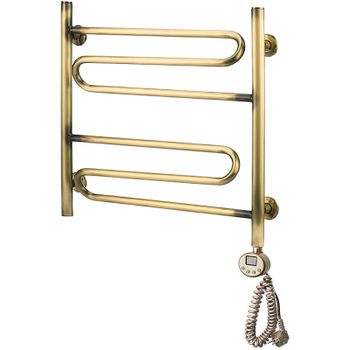 Электрический полотенцесушитель Domoterm Офелия П6 500x500 АБР ER Античная бронза — фото 1, Электрические полотенцесушители