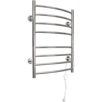 Электрический полотенцесушитель Domoterm Классик DMT 109-8 50x70 TBOX EK R Хром — фото 4, Электрические полотенцесушители