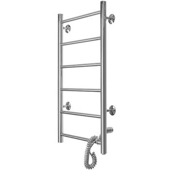 Электрический полотенцесушитель Domoterm Аврора DMT 109-6 40x80 EK R Хром — фото 4, Электрические полотенцесушители