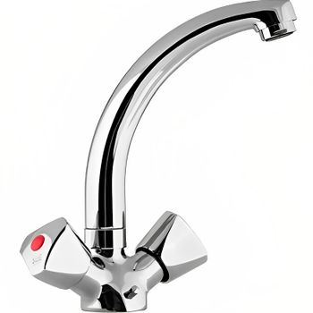 Смеситель для кухни Remer Y-YG 43CYG Хром — фото 1, Смесители для кухни