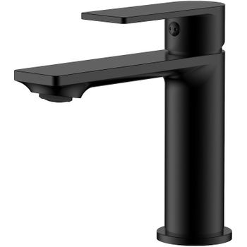 Смеситель для раковины Haiba HB10639-7 Черный матовый — фото 1, Смесители для раковины