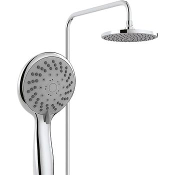 Душевая система Swedbe Harmony 5006 Хром — фото 8, Душевые стойки