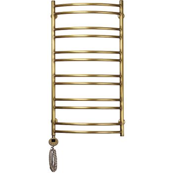 Электрический полотенцесушитель Domoterm Калипсо П12 500x985 АБР EL Античная бронза — фото 1, Электрические полотенцесушители