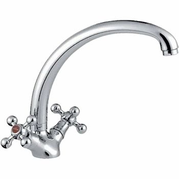 Смеситель для кухни Ledeme H19 4219L Хром — фото 1, Смесители для кухни